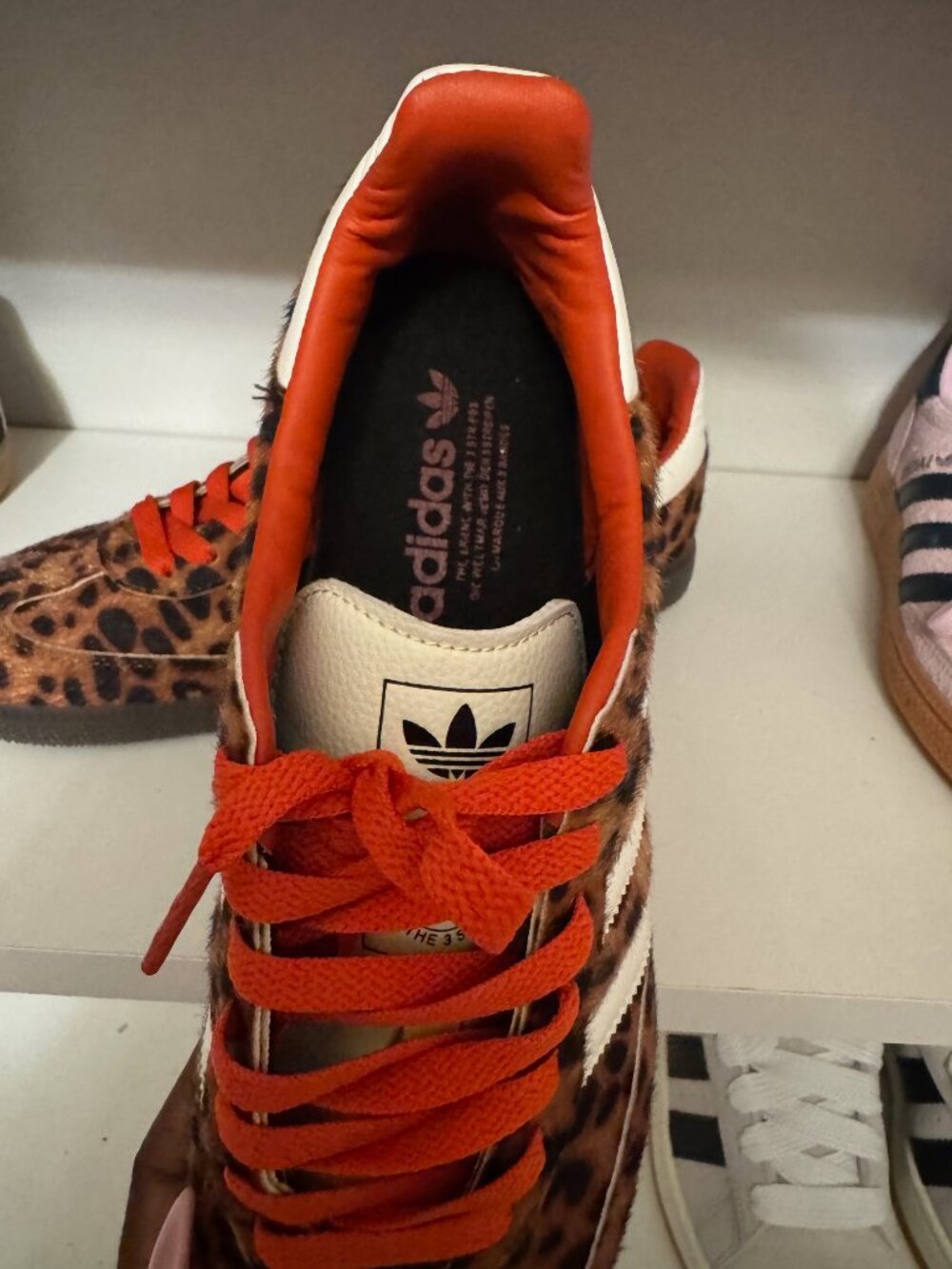 Adidas Samba OG Preloved Red Leopard (Women's) - Picture 1 of 4